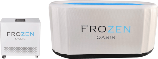 Cold plunge with Chiller (White) - Frozen Oasis