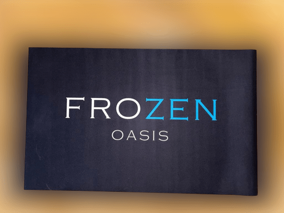 Water Absorbent Mat - Frozen Oasis